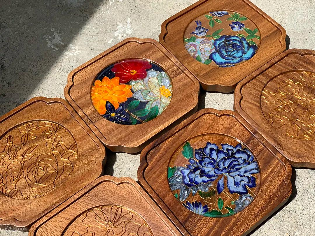 3D景泰藍掐絲藝術杯墊工作坊